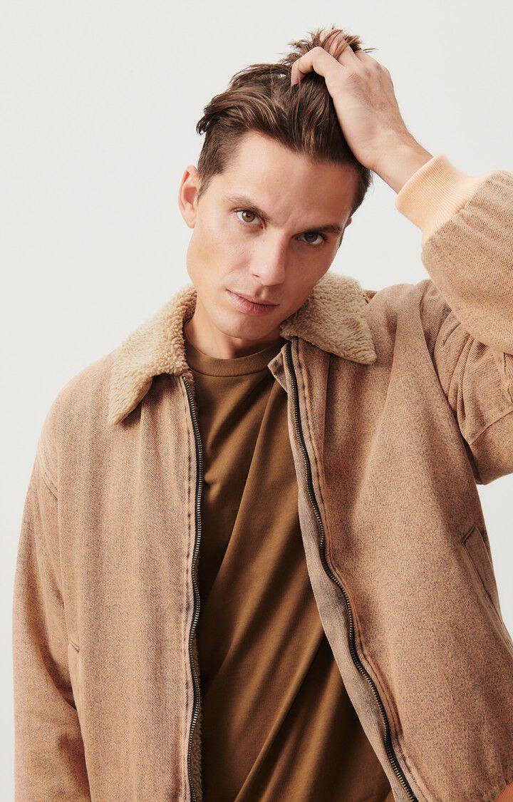 american vintage Bombers homme Blinewood - SURTEINT NUDE 58 Manches longues Marron - E24