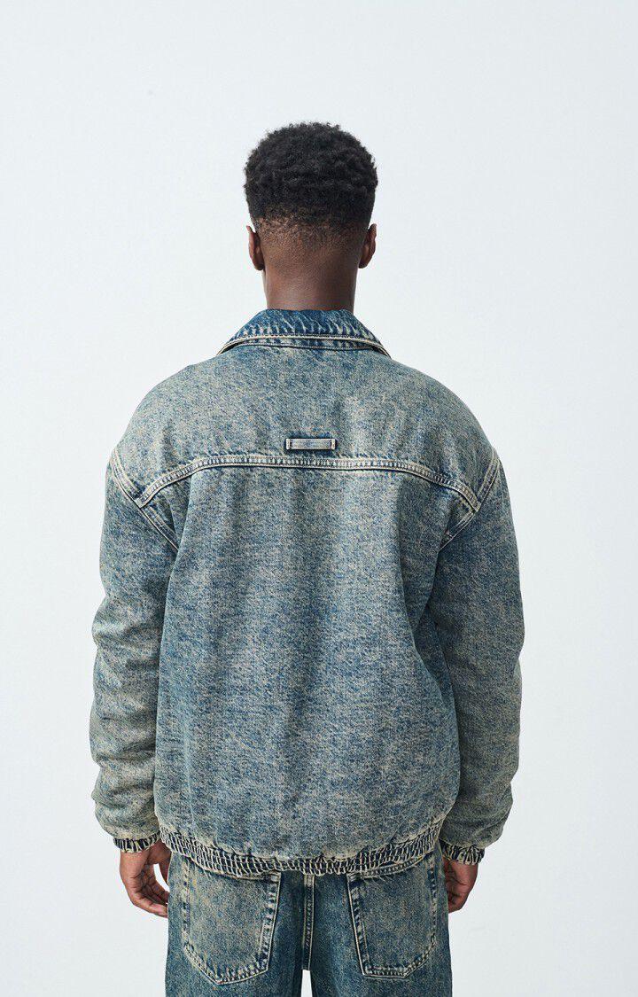 American Vintage Bombers Homme Joybird - DIRTY VINTAGE Manches Longues Bleu - H24
