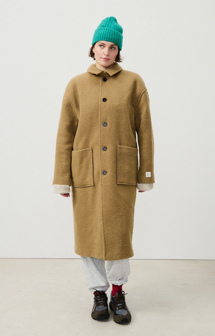 american vintage Bonnet mixte East - BLEU CANARD CHINE Bleu - H24