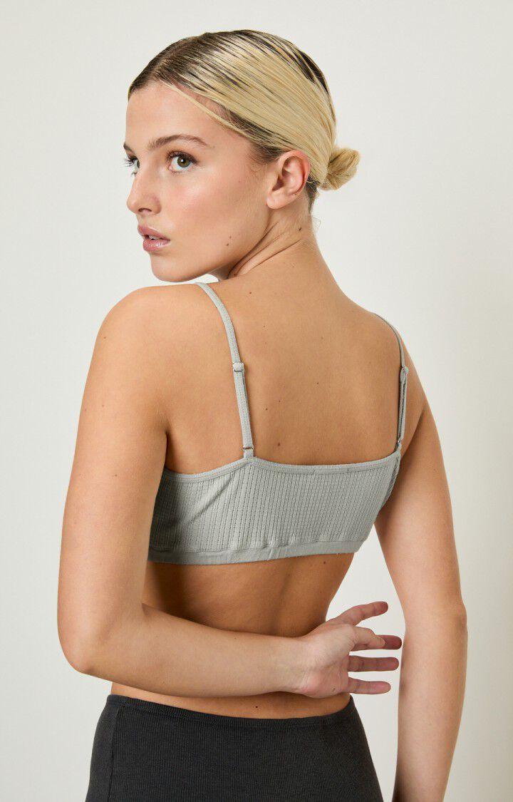 American Vintage Brassière Femme Grimwood - SOURIS Fines Bretelles Gris - E22