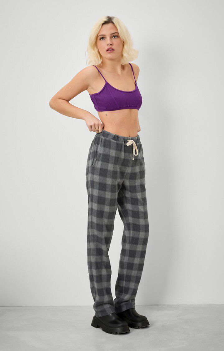 American Vintage Brassière Femme Grimwood - VIOLACE Fines Bretelles Violet - E22