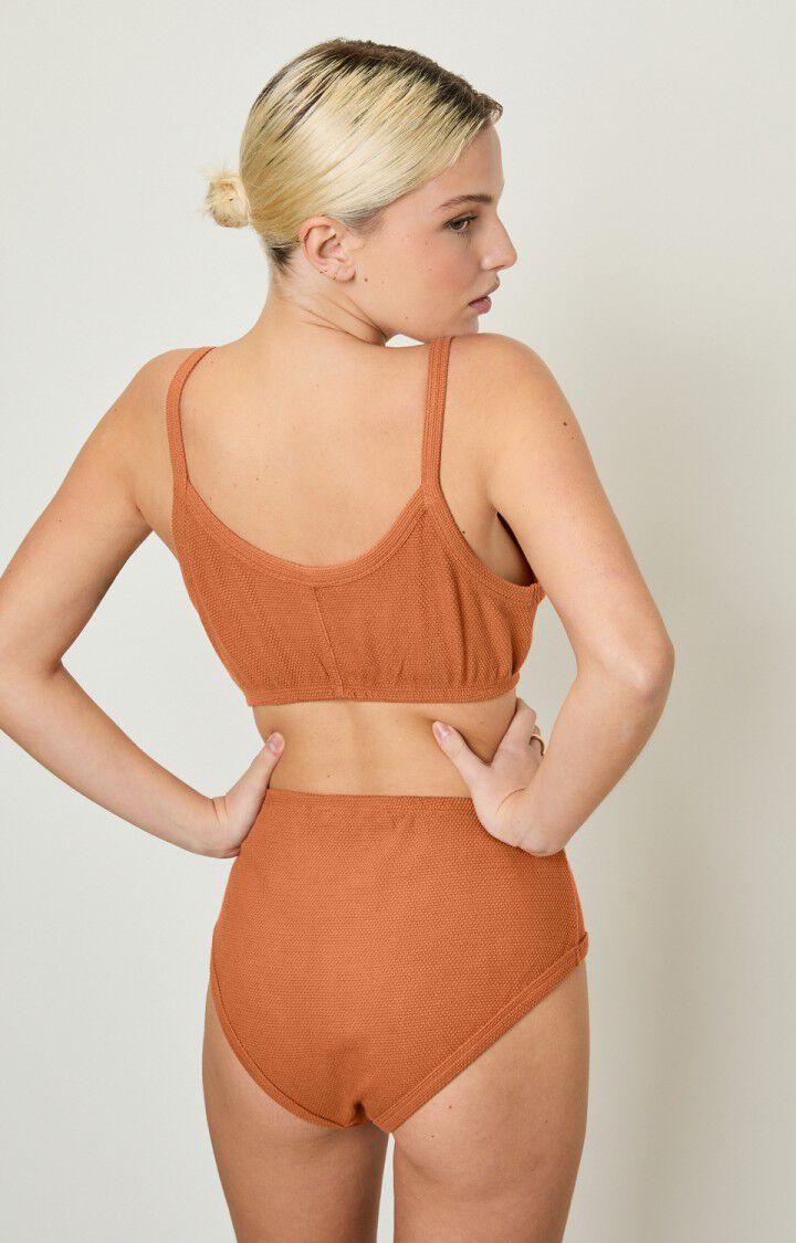 American Vintage Brassiere Femme Limabird - TERRACOTTA Fines Bretelles Marron - E21