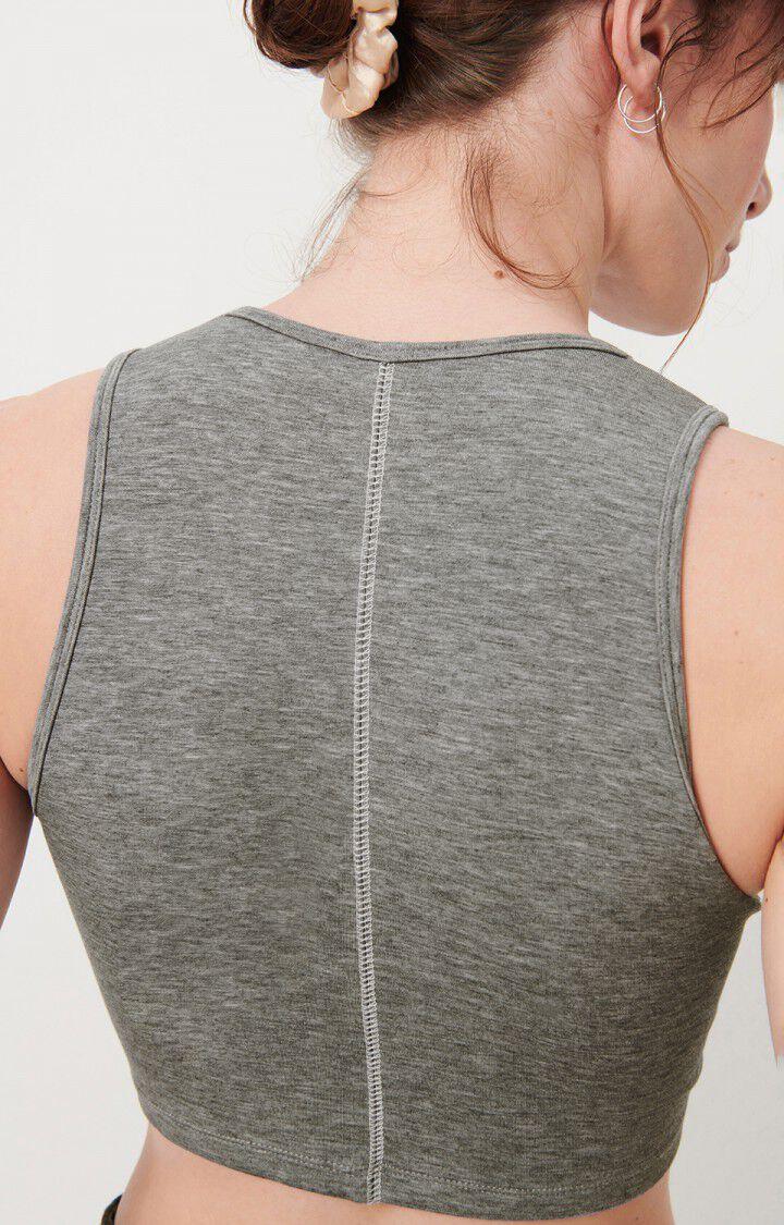 American Vintage Brassiere Femme Nezville - GRIS CHINE 0 Sans Manches Gris - E23