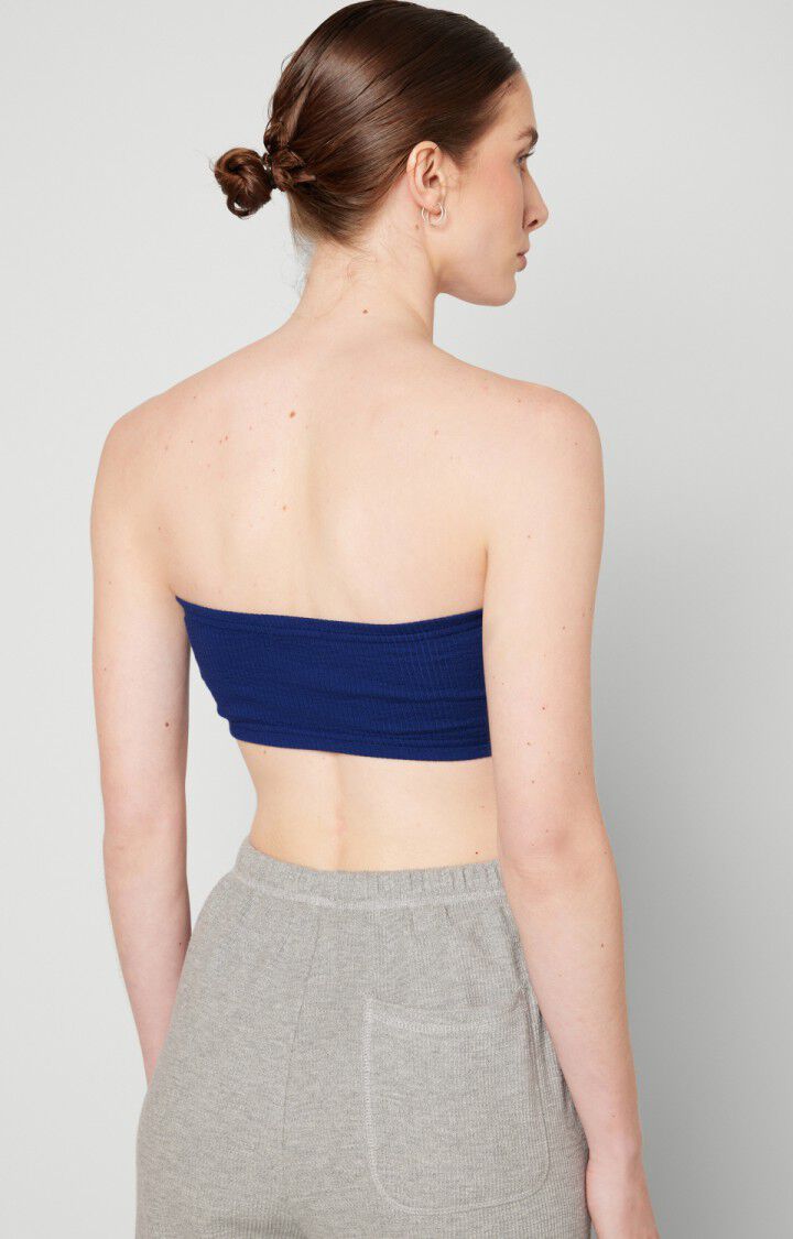 American Vintage Brassière Femme Pacom - CREPUSCULE 0 Sans Manches Bleu - E23