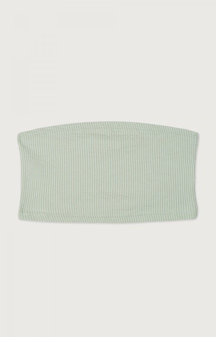 American Vintage Brassière Femme Pacom - OPALE 0 Sans Manches Vert - E23