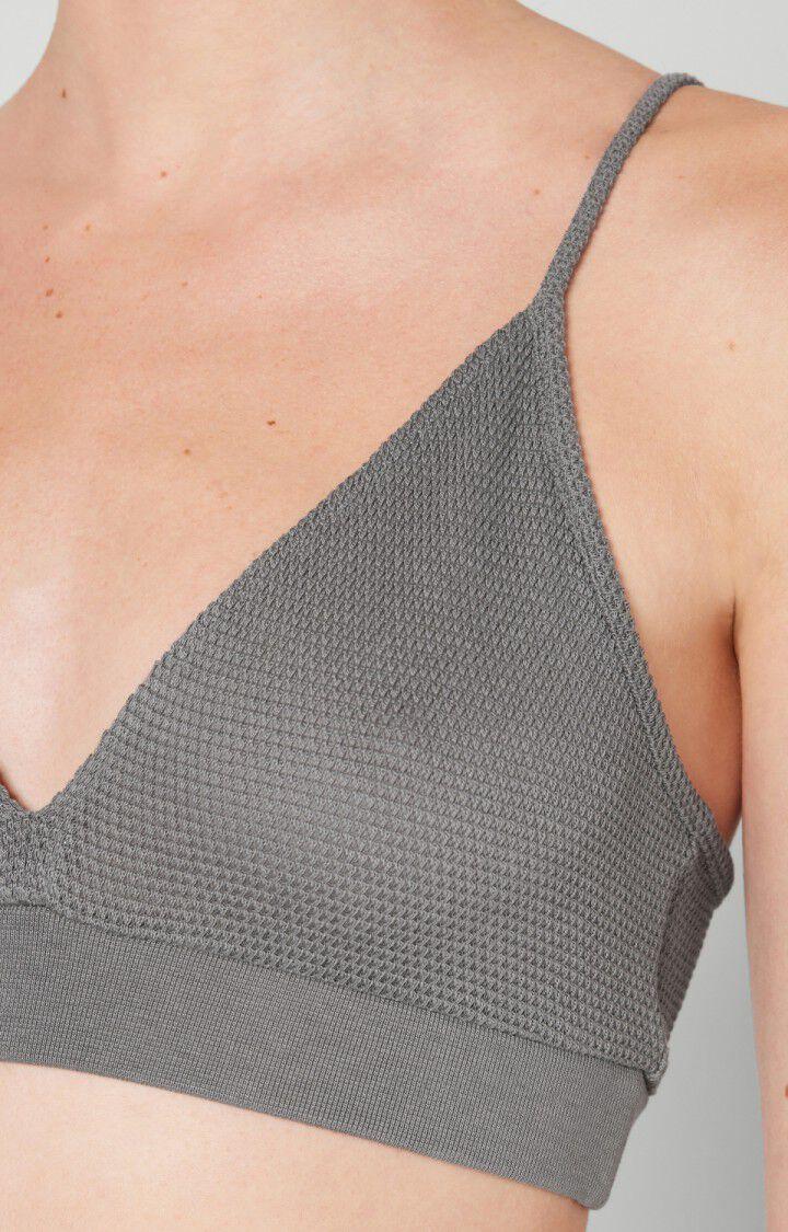 American Vintage Brassière Femme Sovy - BRUMEUX Fines Bretelles Gris - H22