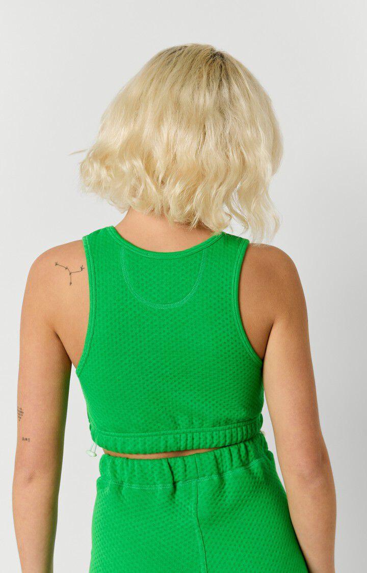 American Vintage Brassiere Femme Ugitown - RAINETTE Sans Manches Vert - H21
