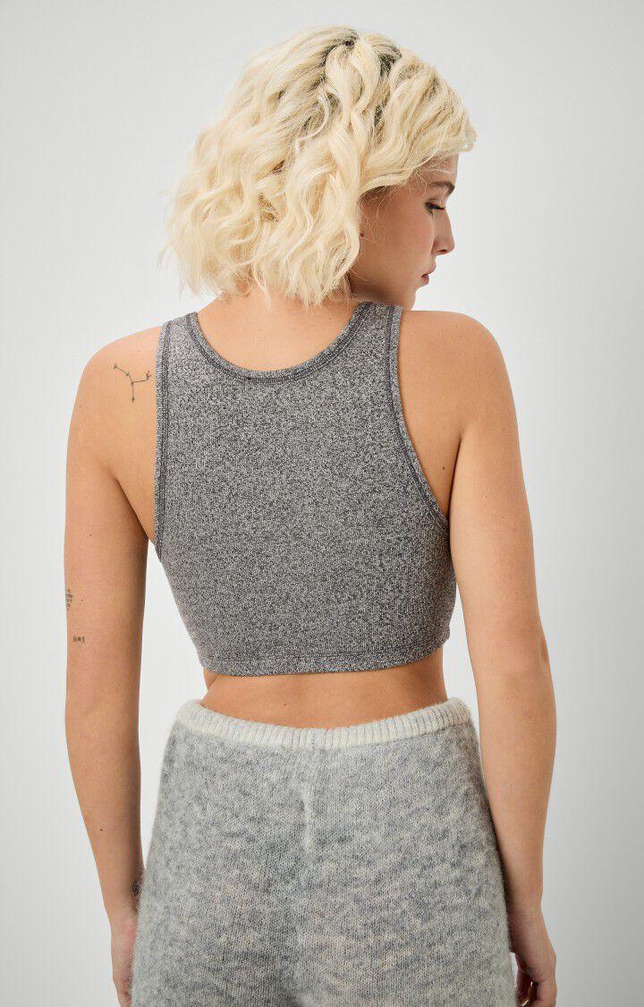 American Vintage Brassière Femme Vipabay - GRIS CHINE Sans Manches Gris - E22