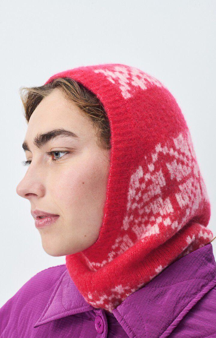 American Vintage Cagoule Mixte Gylson - FUCHSIA JACQUARD ECRU Rose - H24