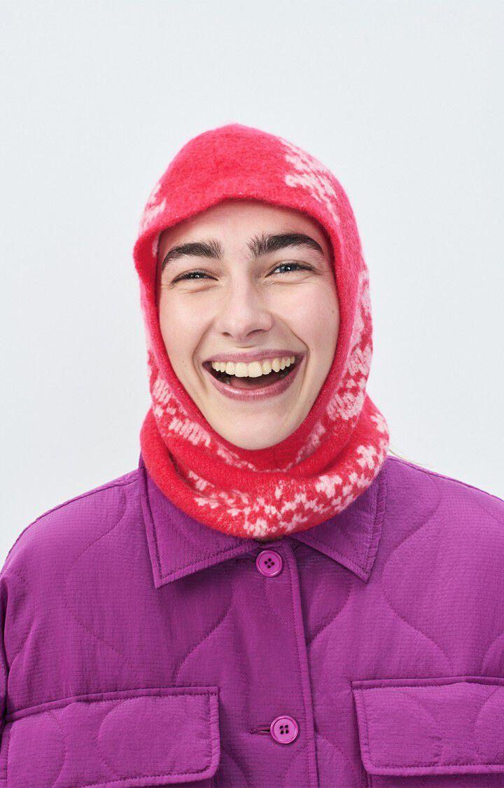 American Vintage Cagoule Mixte Gylson - FUCHSIA JACQUARD ECRU Rose - H24