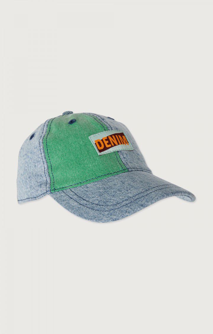 american vintage Casquette mixte Joybird - STONE TRICOLORE Bleu - E23