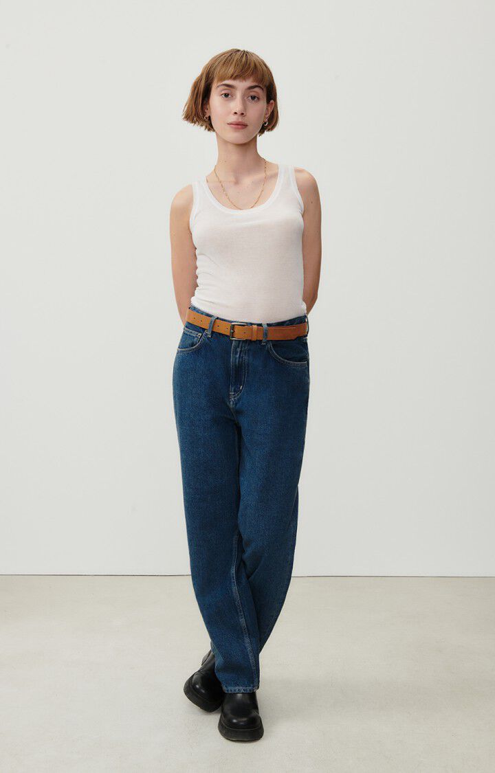 american vintage Ceinture femme Nebraska - CAFE Marron - E24