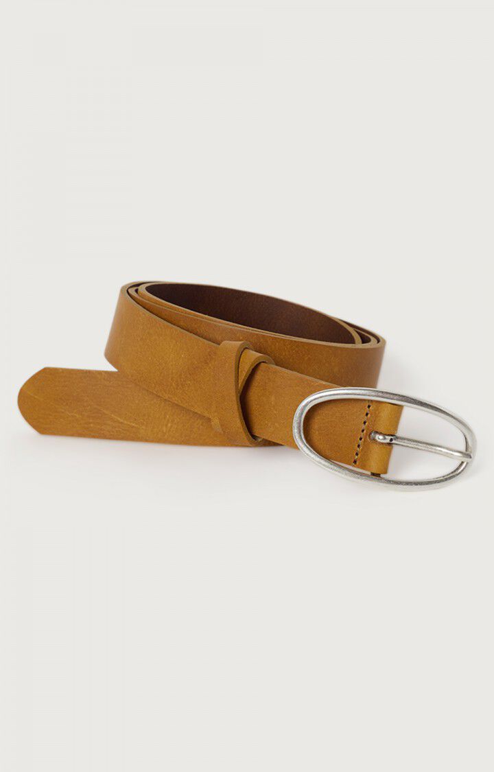American Vintage Ceinture Nebraska - CAFE Marron - E22B