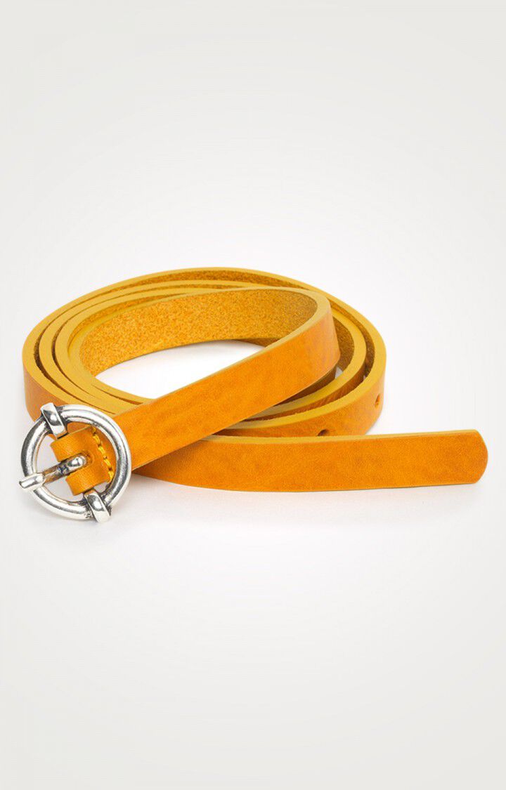 American Vintage Ceinture Nebraska - PAILLE Orange - H20