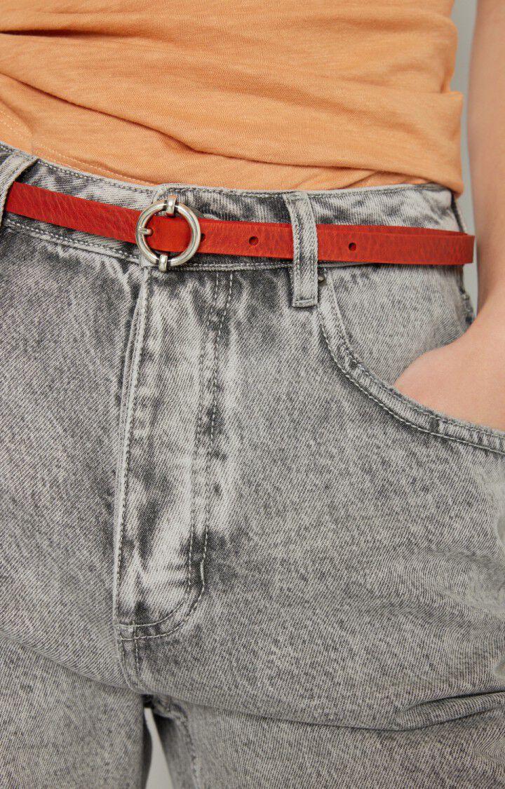 American Vintage Ceinture Nebraska - PAPAYE Rouge - H20