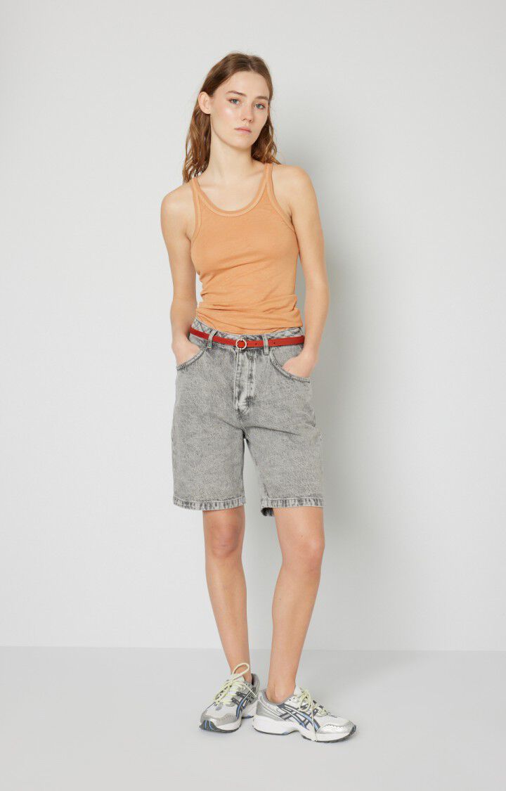 American Vintage Ceinture Nebraska - PAPAYE Rouge - H20