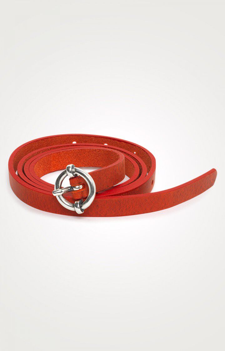 American Vintage Ceinture Nebraska - PAPAYE Rouge - H20