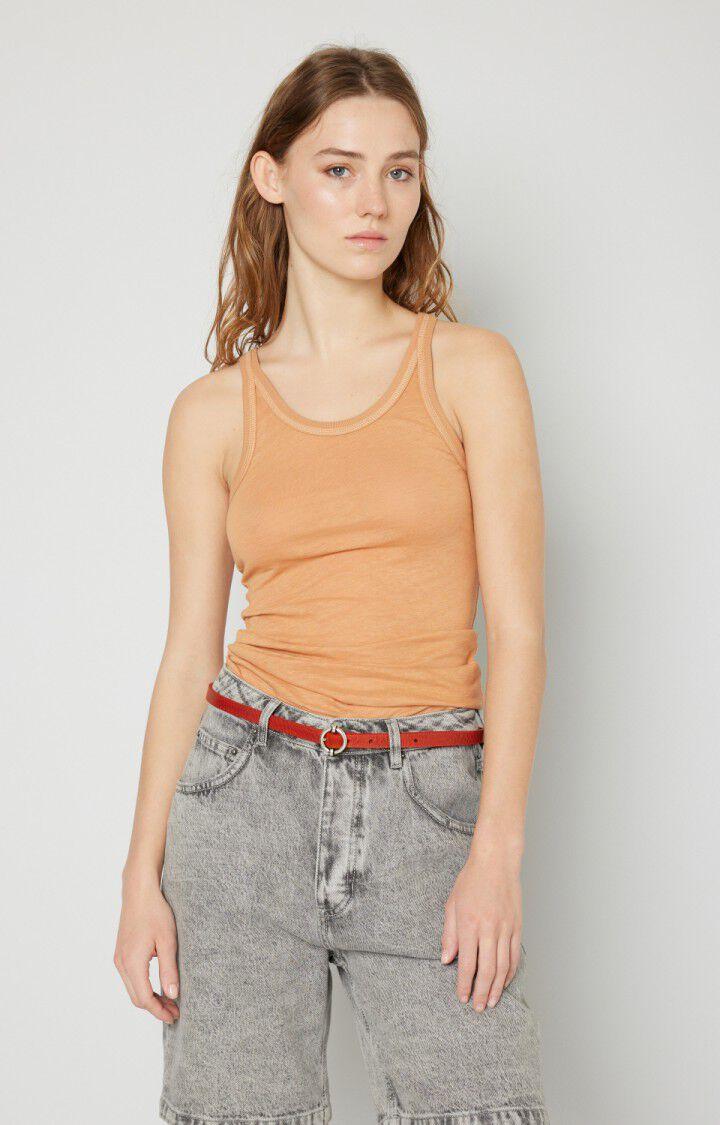 american vintage Ceinture Nebraska - PAPAYE Rouge - H20