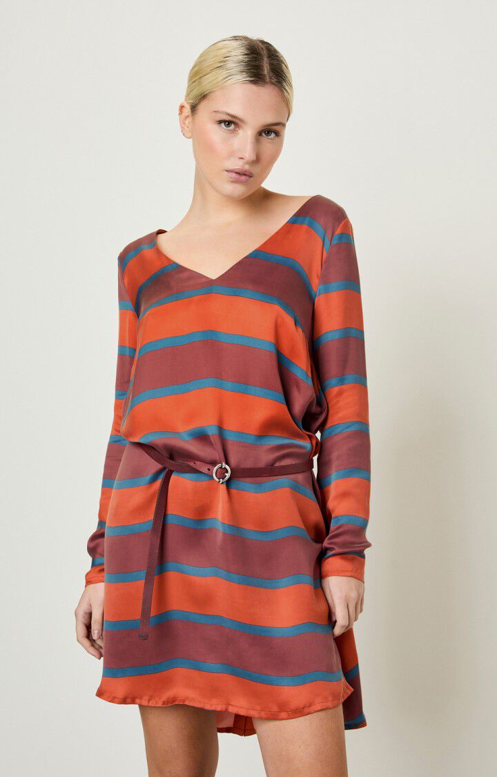 american vintage Ceinture Nebraska - POURPRE Rouge - H20