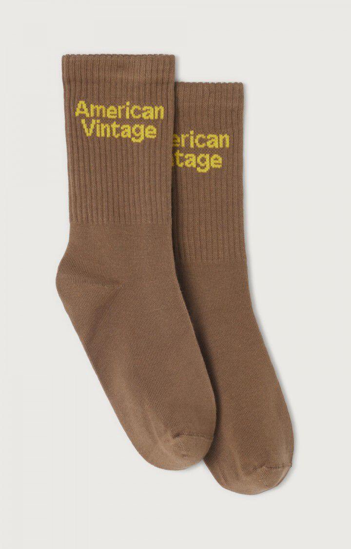 american vintage Chaussettes enfant Clypsun - BRUN Marron - E25