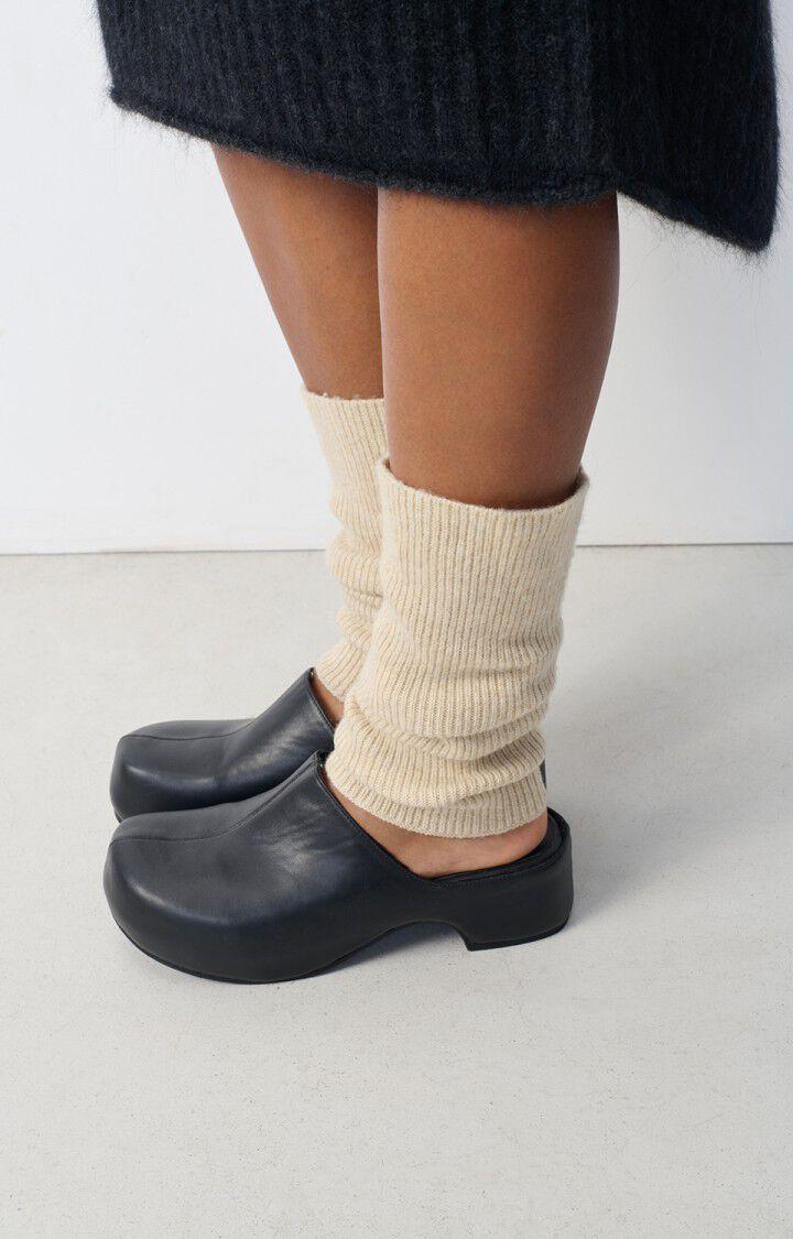 American Vintage Chaussettes Femme Falyday - BISCUIT CHINE Beige - H24