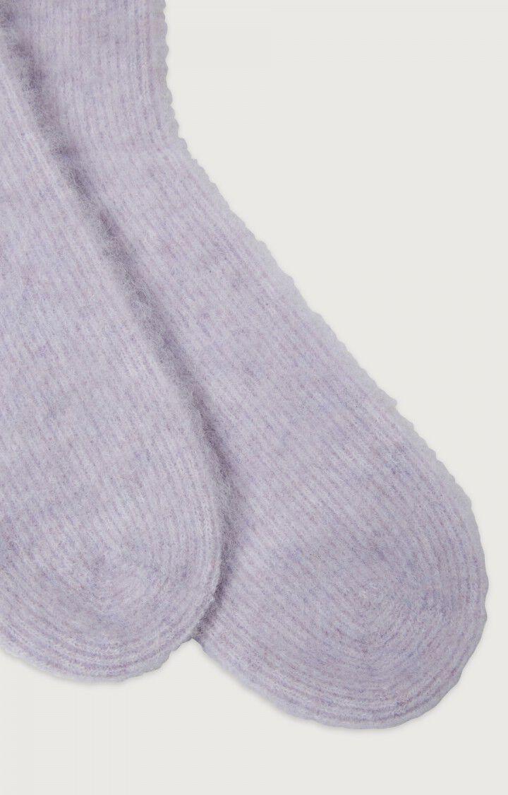 American Vintage Chaussettes Femme Xinow - GLYCINE CHINE Violet - H23