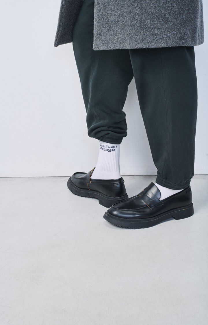 American Vintage Chaussettes Mixte Clypsun - BLANC Blanc - E25