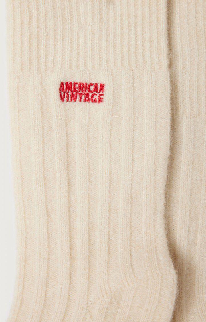 American Vintage Chaussettes Mixte Raxow - NATUREL Beige - H24