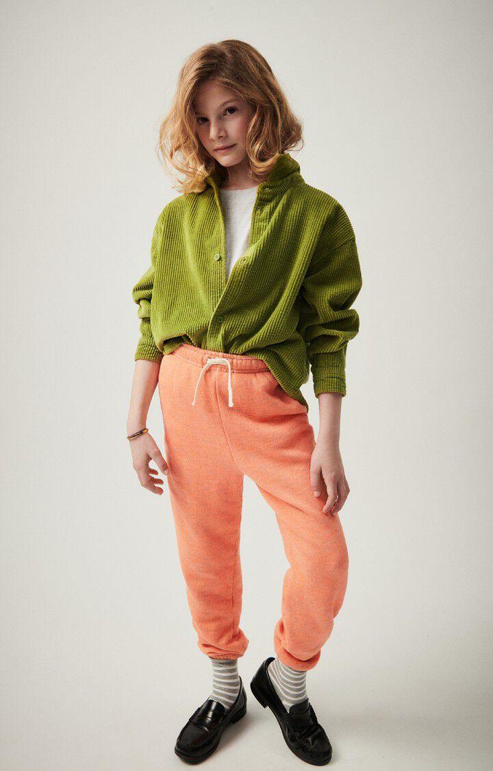 American Vintage Chemise Enfant Padow - CAMELEON VINTAGE 32 Manches Longues Vert - E24