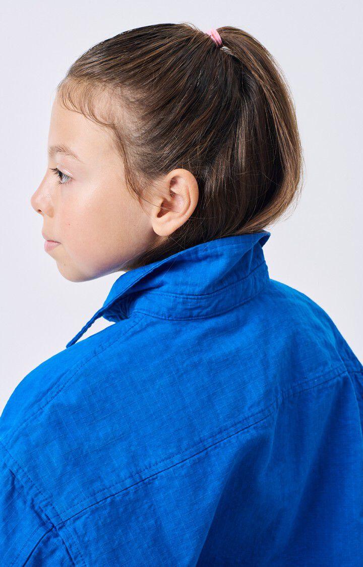 American Vintage Chemise Enfant Rygybay - BLEU DE PRUSSE 32 Manches Longues Bleu - E25