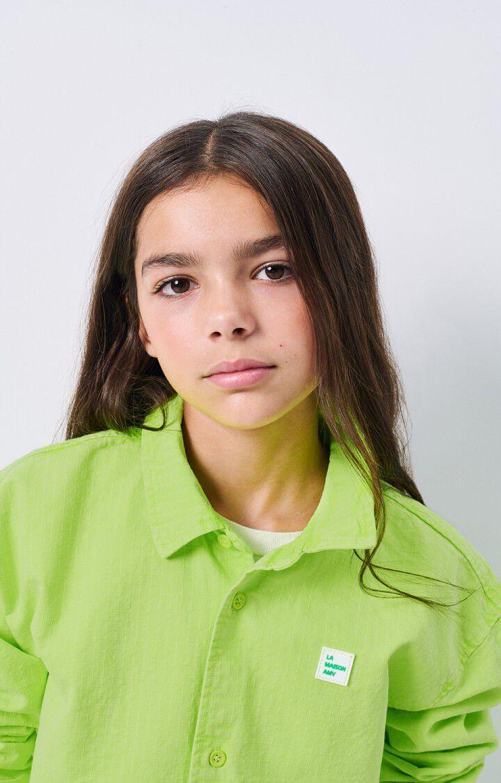 American Vintage Chemise Enfant Rygybay - JAUNE FLUO 32 Manches Longues Jaune - H24