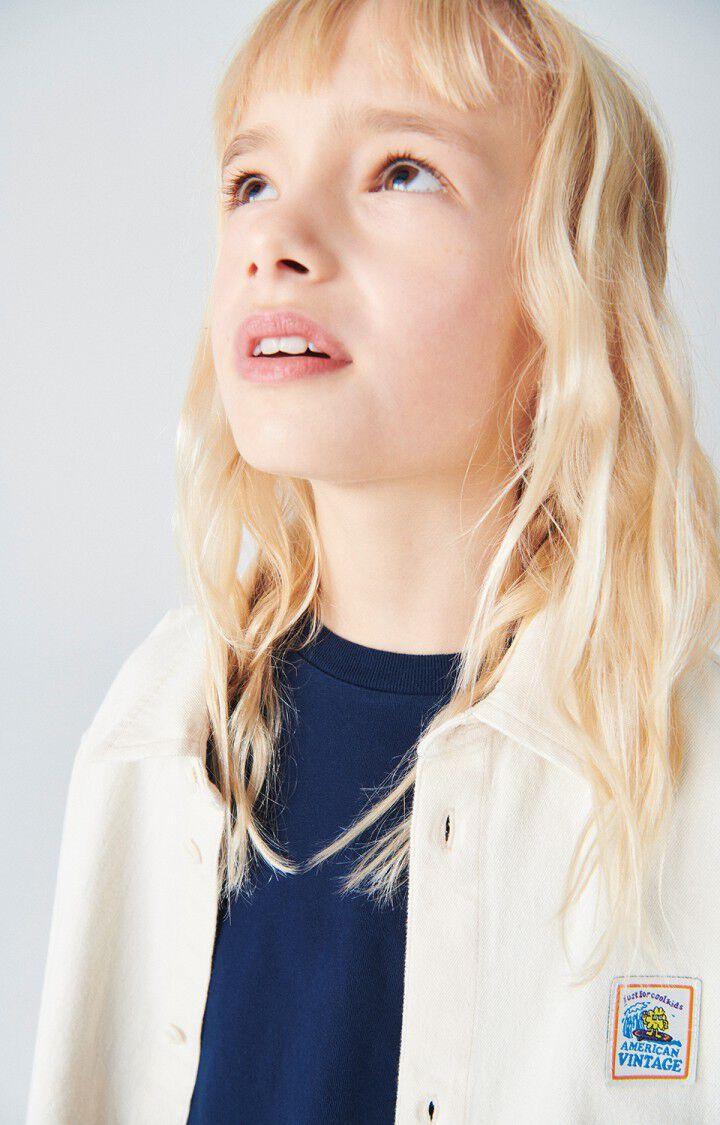 American Vintage Chemise Enfant Tirabay - ECRU 32 Manches Longues Beige - E24