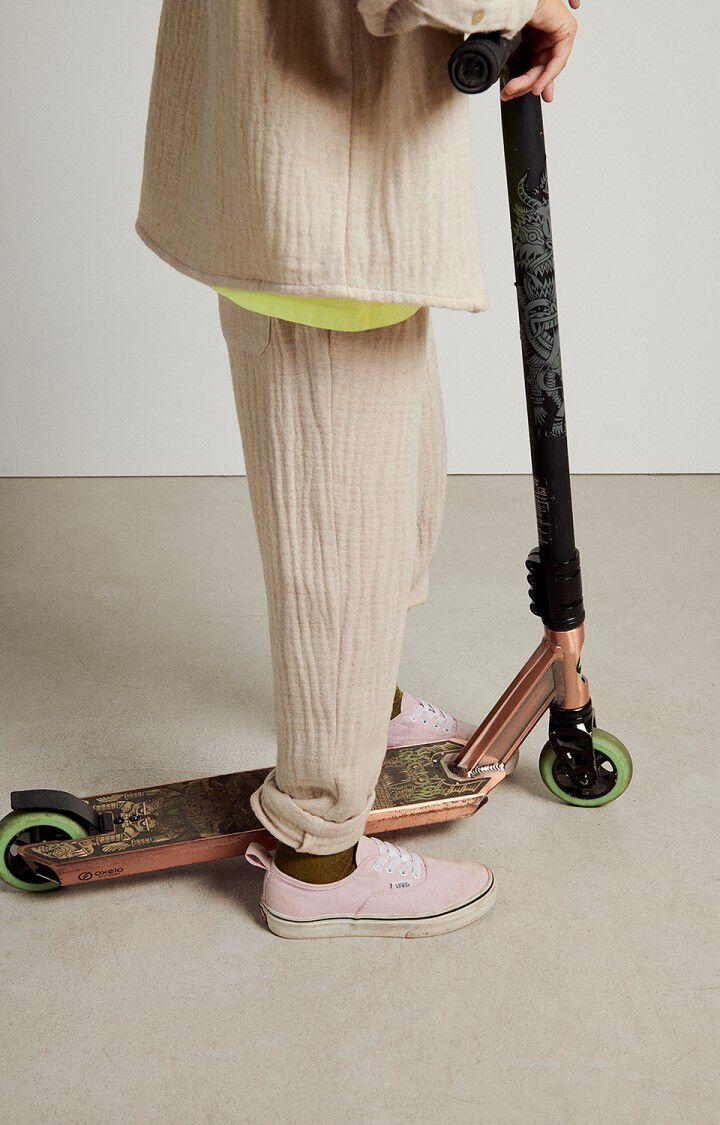 American Vintage Chemise Enfant Yenboro - BRUME CHINE 32 Manches Longues Beige - H23