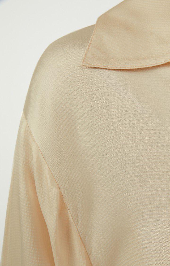 American Vintage Chemise Femme Gintown - COLOMBE Manches Longues Beige - H21