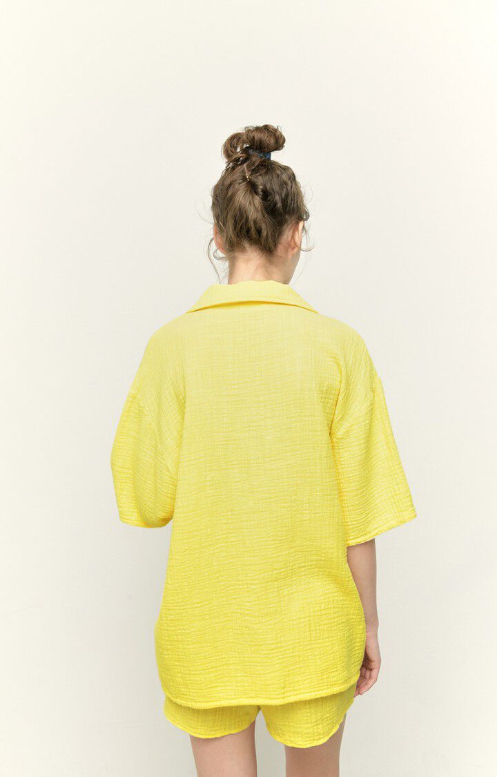 American Vintage Chemise Femme Oyobay - LIMELIGHT Jaune - E22