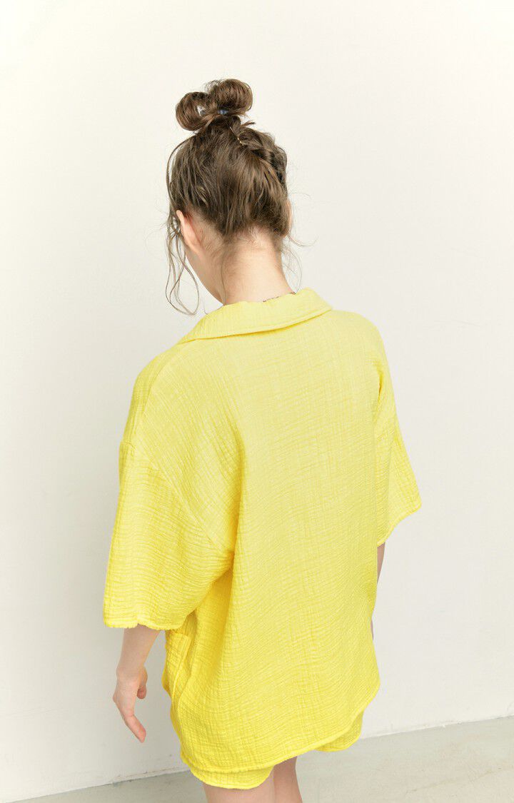 American Vintage Chemise Femme Oyobay - LIMELIGHT Jaune - E22