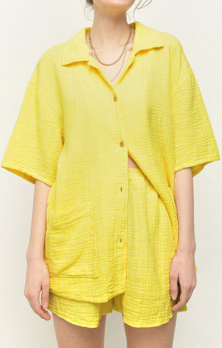 american vintage Chemise femme Oyobay - LIMELIGHT Jaune - E22