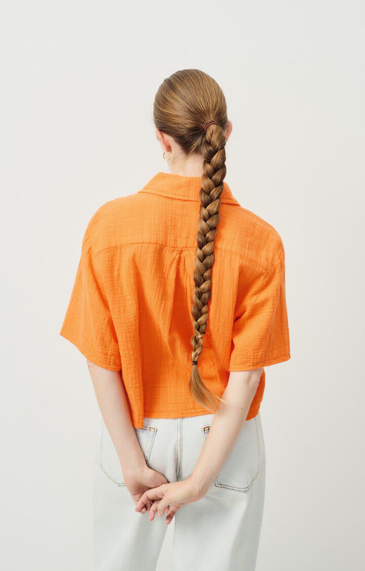 American Vintage Chemise Femme Oyobay - ORANGE Orange - E23