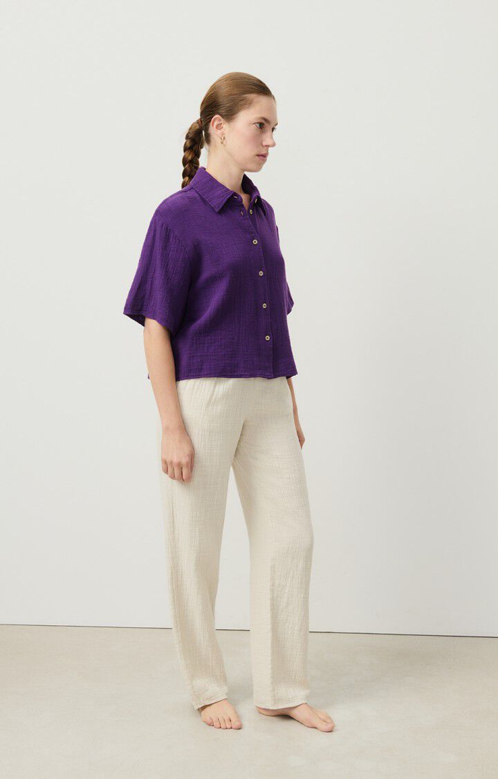 American Vintage Chemise Femme Oyobay - VIOLET Violet - E23