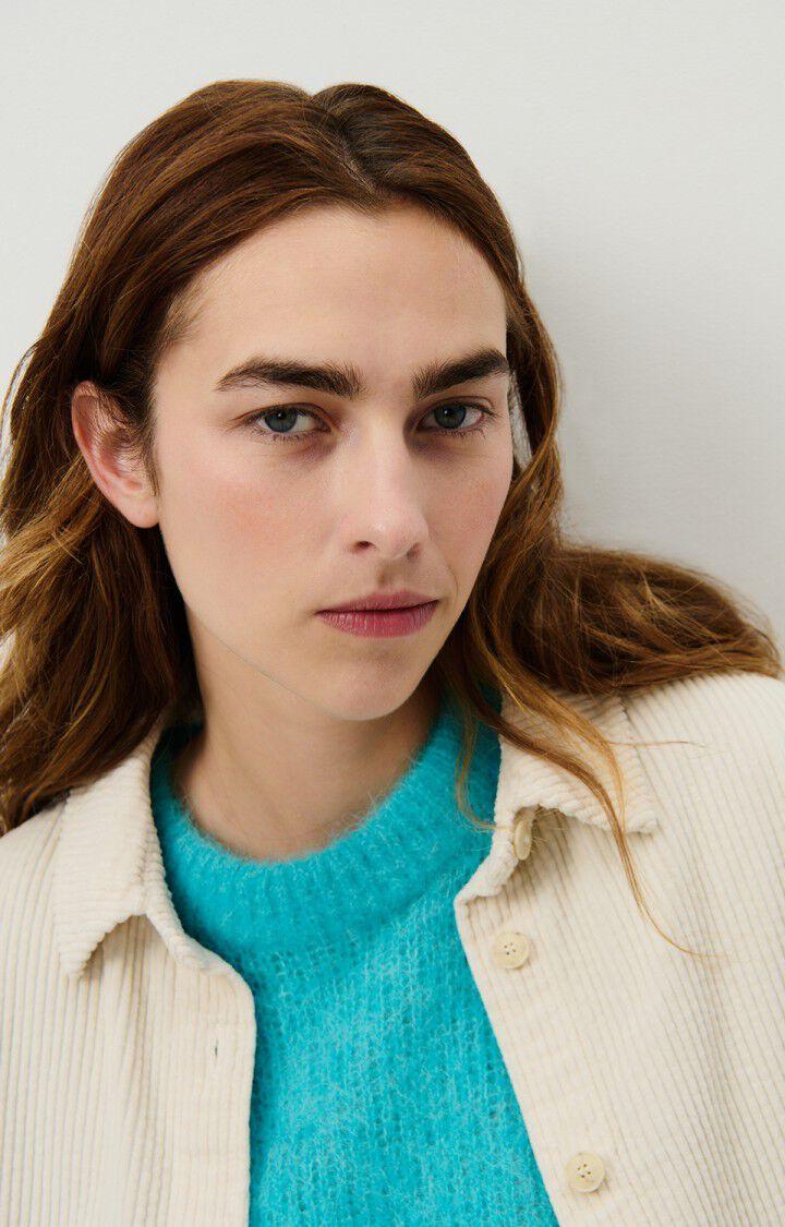 American Vintage Chemise Femme Padow - ECRU VINTAGE 59 Manches Longues Beige - E25