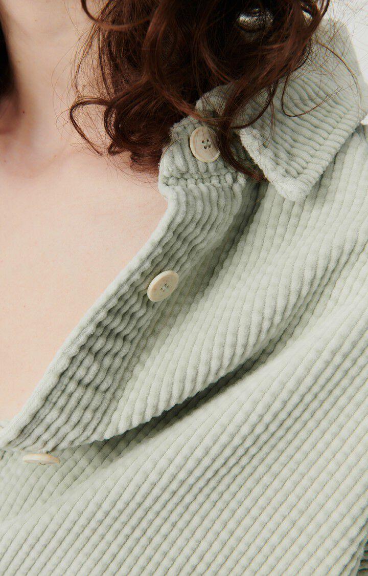 American Vintage Chemise Femme Padow - FALAISE VINTAGE 59 Manches Longues Gris - E24
