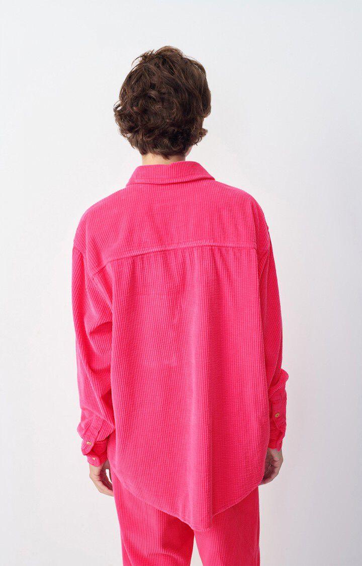 American Vintage Chemise Femme Padow - FUCHSIA VINTAGE 59 Manches Longues Rose - H24