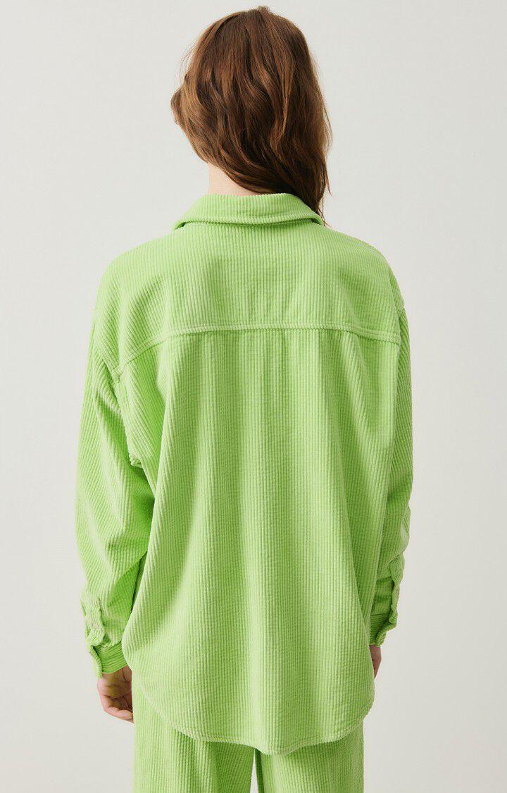 American Vintage Chemise Femme Padow - PISTACHE VINTAGE 59 Manches Longues Vert - H24