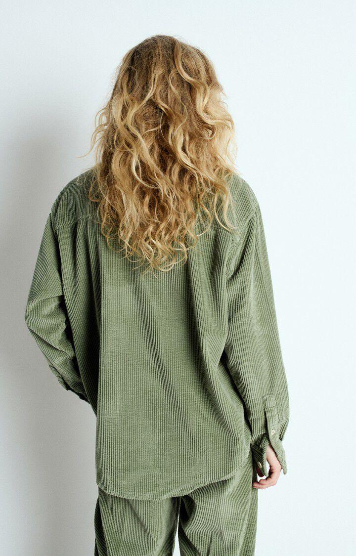 American Vintage Chemise Femme Padow - RIVE VINTAGE 59 Manches Longues Vert - E25