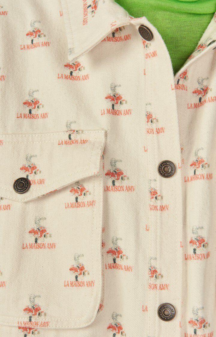 American Vintage Chemise Femme Spywood - BUNNY 50 Manches Longues Beige - E23