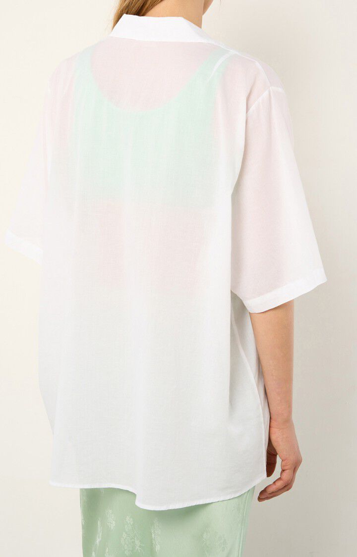 American Vintage Chemise Femme Timolet - BLANC Blanc - E21