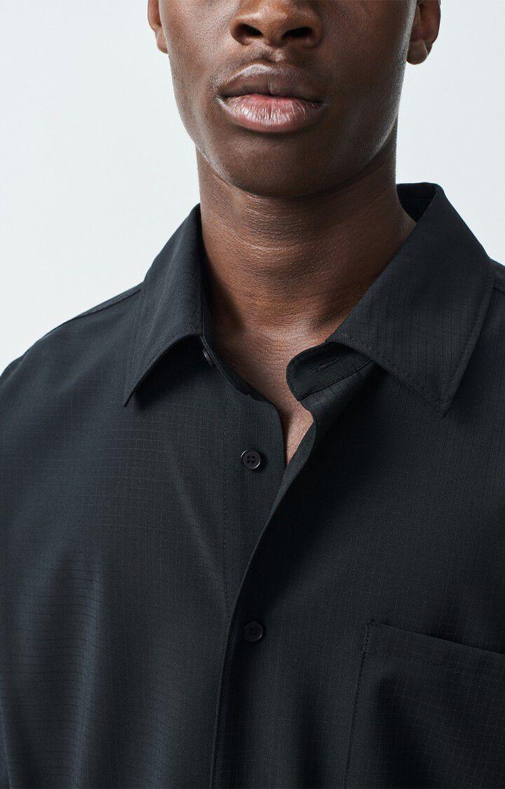 American Vintage Chemise Homme Doacity - NOIR 65 Manches Longues Noir - E25