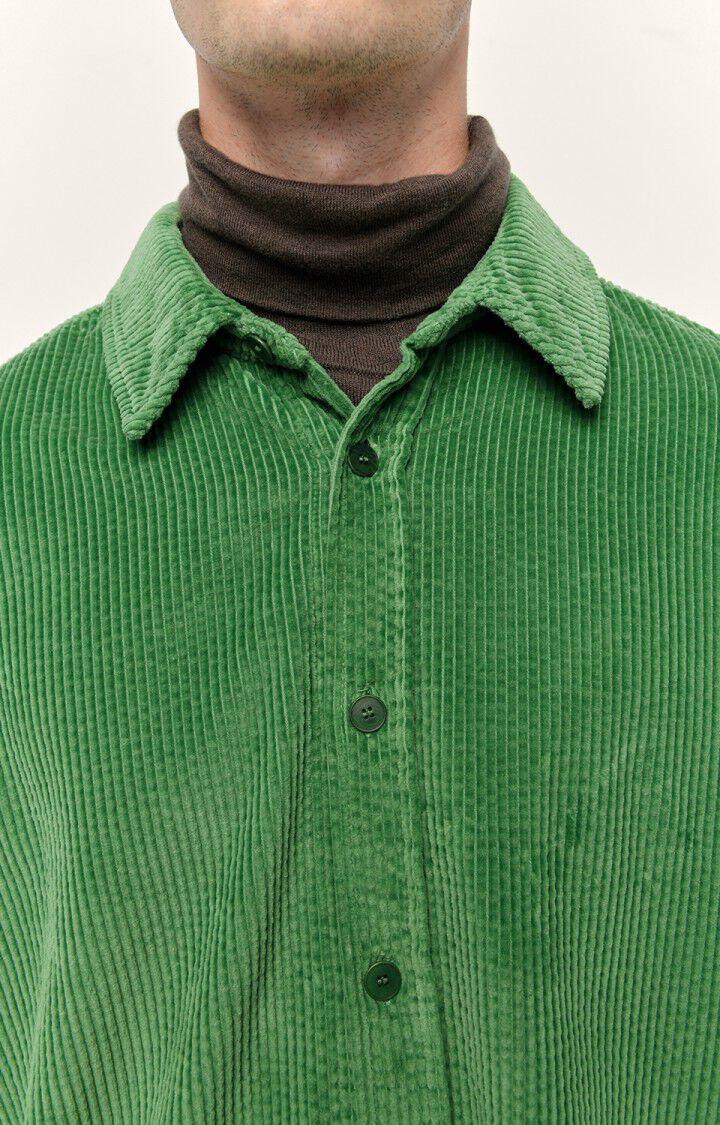 American Vintage Chemise Homme Padow - MENTHE 60 Manches Longues Vert - H22