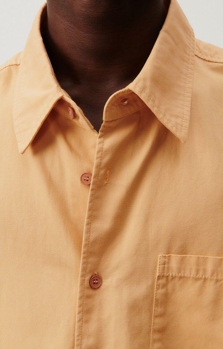 American Vintage Chemise Homme Ruffow - BISCOTTI 29 Manches Longues Beige - E24