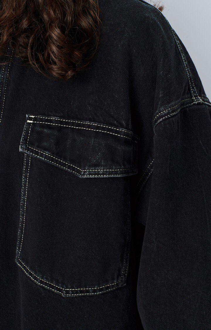 American Vintage Chemise Homme Yopday - BLACK VINTAGE 58 Manches Longues Noir - E25